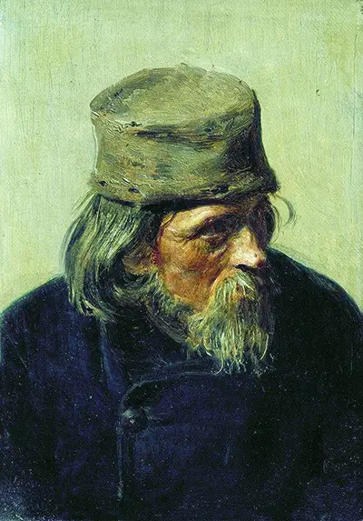 Seller of Student Works at the Academy of Arts Ilya Repin